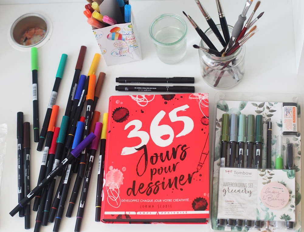 développer sa créativité avec le livre 365 jours pour dessiner