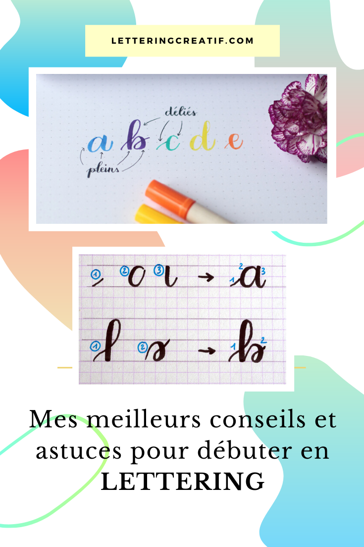 Débutant en lettering, commencez ici ! - Lettering Créatif