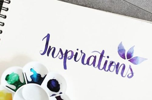 inspirations en lettering