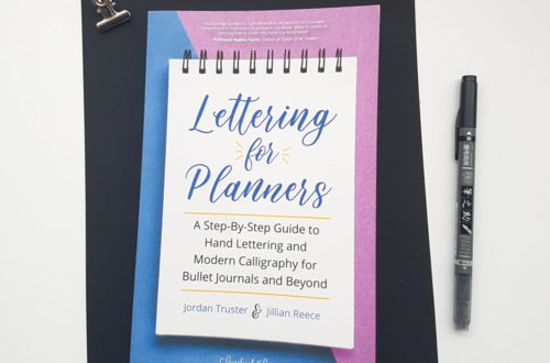 lettering for planners