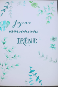 carte joyeux anniversaire